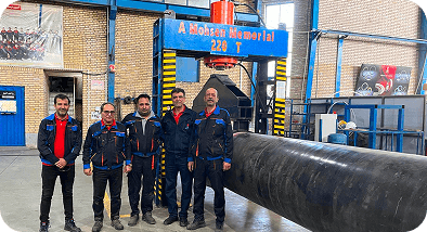 تست و ساخت موفقیت آمیز  Insulating Joint